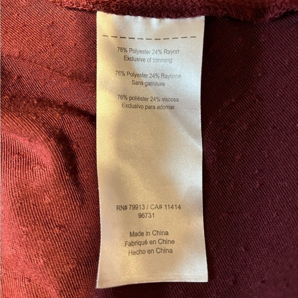 Motherhood Maternity peplum top Small - Picture 5 of 5